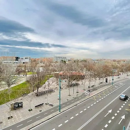 A Orillas Del Pilar Con Parking Apartmán *